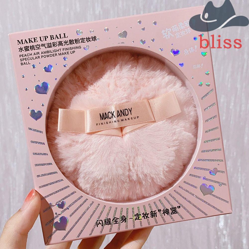 Mút Tán Phấn Trang Điểm Mặt / Cơ Thể Lấp Lánh Hình Tròn Kích Thước Lớn Kiềm Dầu