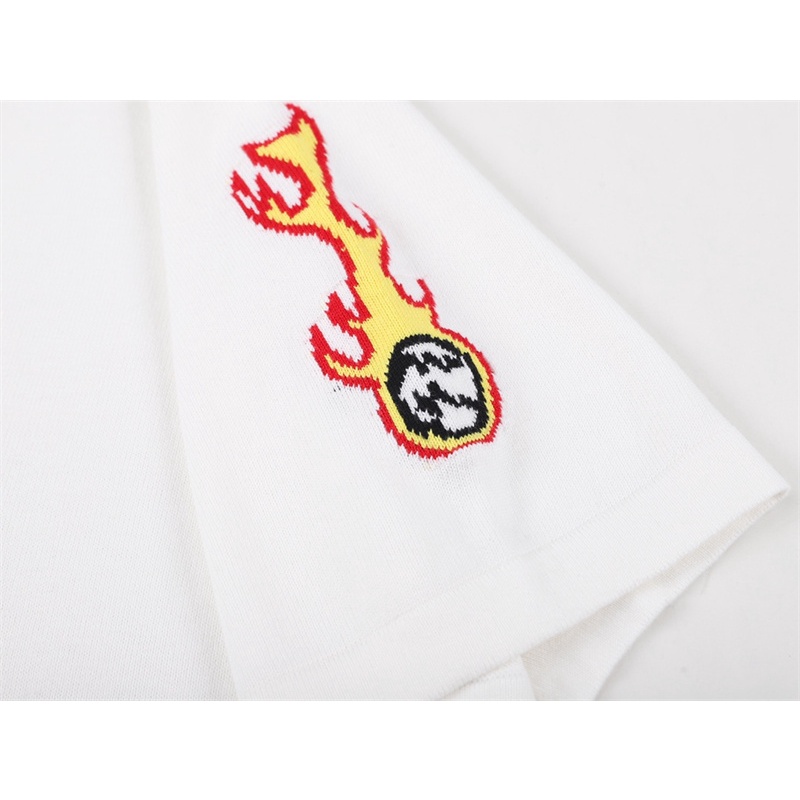 Áo Thun Tay Ngắn Cổ Tròn Họa Tiết Nhãn Hiệu Bóng Chày Màu Xanh L88V88