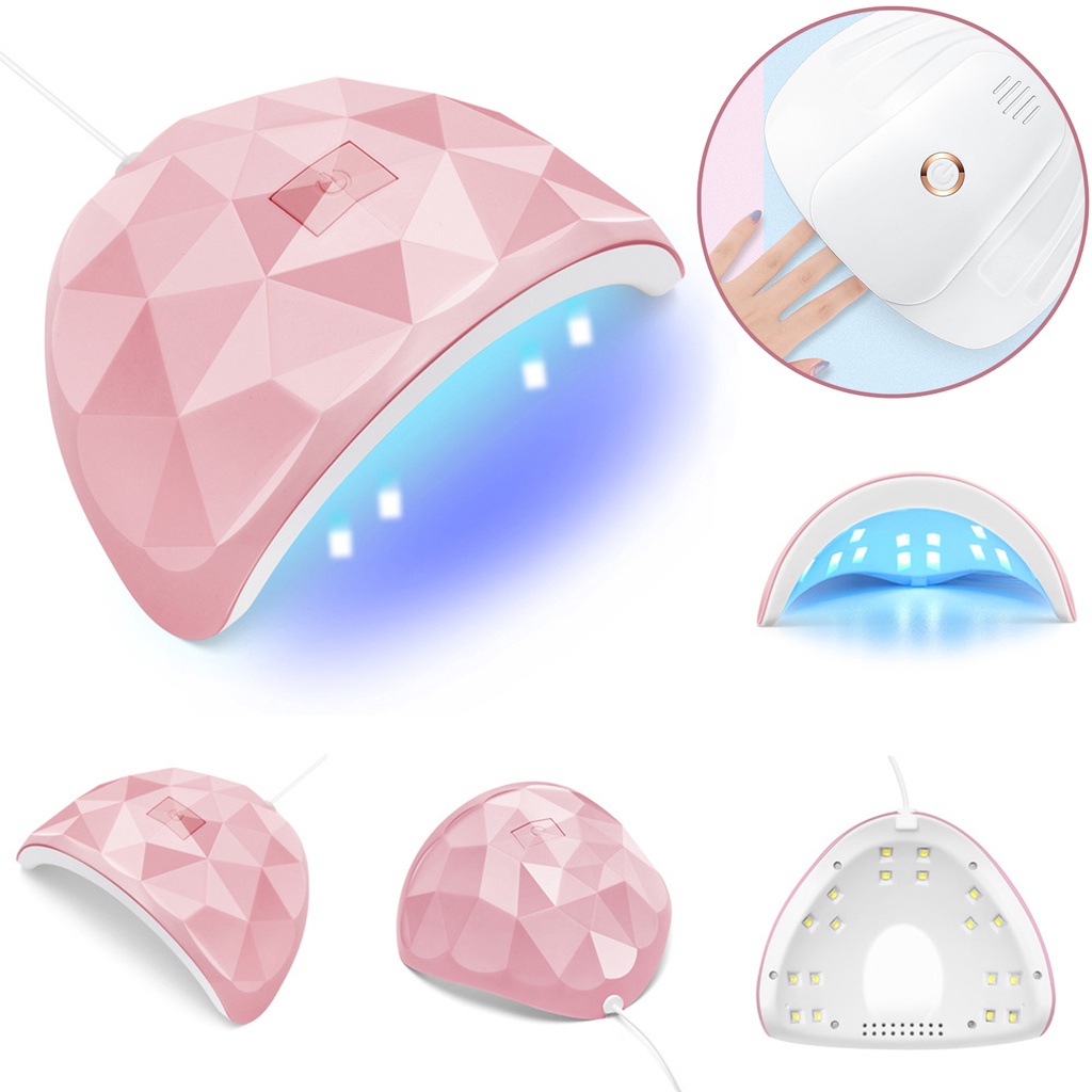 Đèn LED Sấy Khô Móng Tay Bằng Acrylic Công Suất Cao Chuyên Dụng