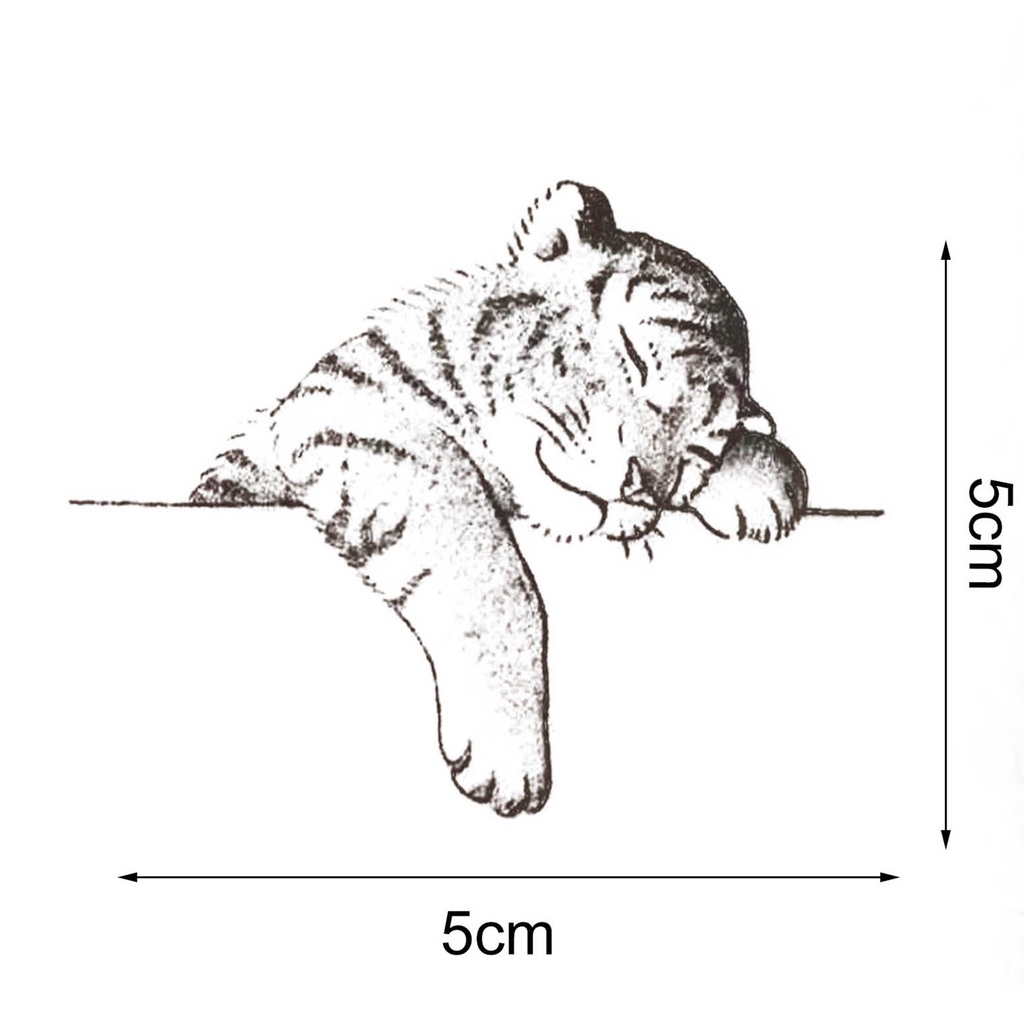 Set 10 Hình Xăm Giả Màu Trắng Đen Siêu Mỏng Có Thể Tháo Rời Cho Học Sinh