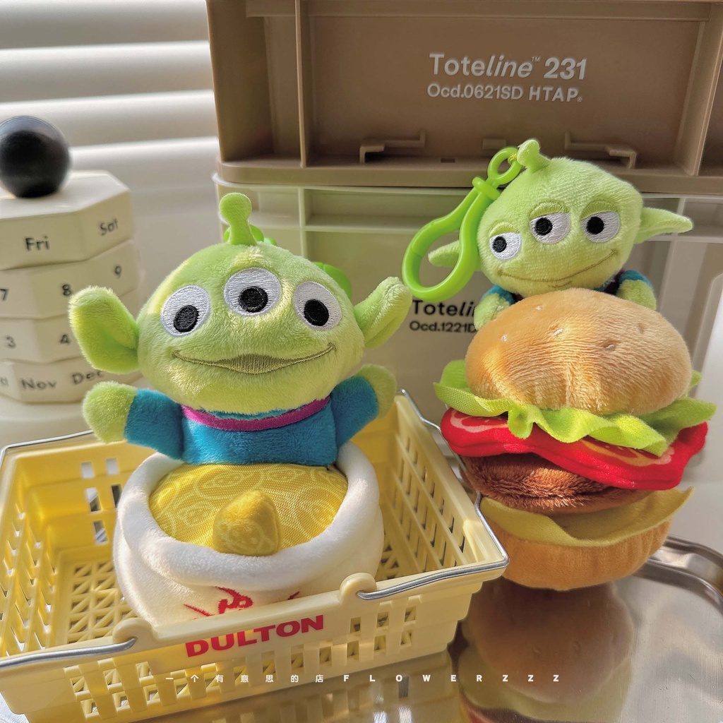 Móc Khóa Búp Bê Nhồi Bông Ba Mắt Đáng Yêu