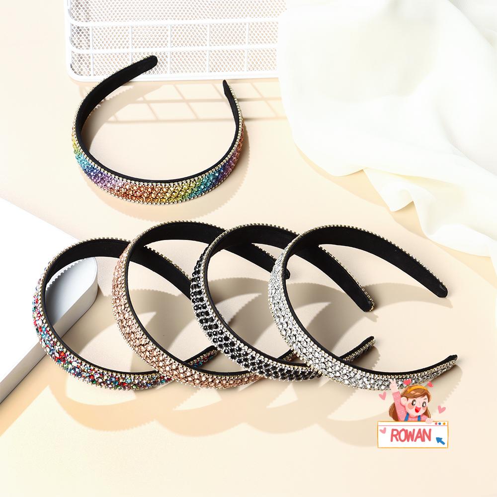 Băng Đô Cài Tóc Đính Đá Lấp Lánh Sang Trọng