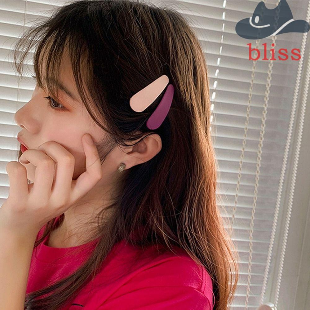 Bộ Kẹp Tóc Nơ / Giọt Nước Cỡ Nhỏ Thiết Kế Sáng Tạo Cho Bé Gái