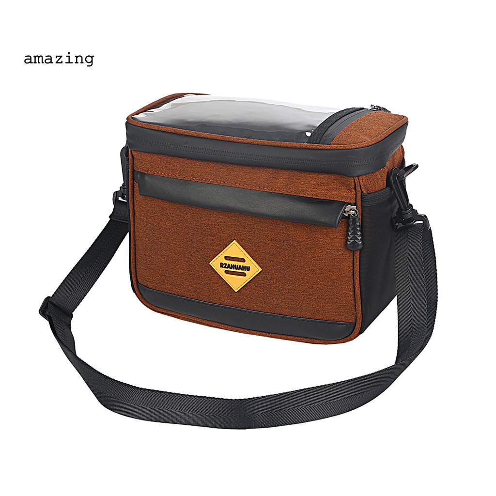 Túi Đựng Điện Thoại Gắn Khung Trước Xe Đạp Chống Ăn Mòn Có Khóa Kéo Tiện Dụng