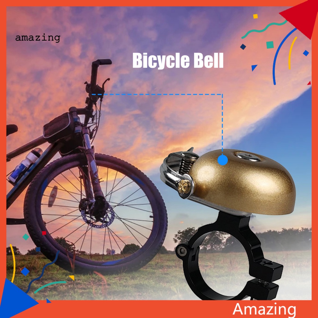 Chuông Xe Đạp Nhỏ Gọn Bằng Đồng Phong Cách Cổ Điển