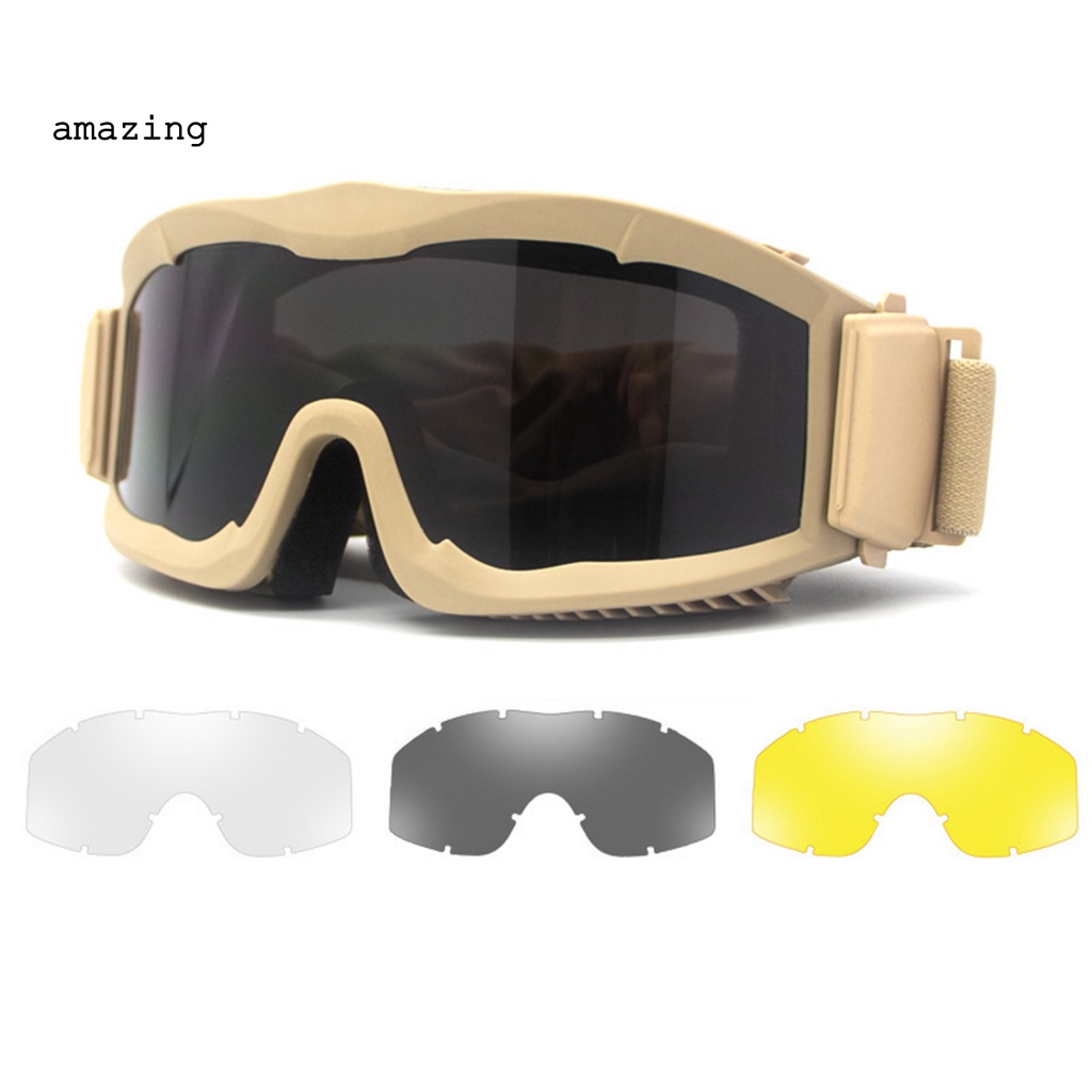 1 Set Kính Bảo Hộ Thể Thao Trượt Tuyết / Xe Mô Tô Địa Hình Thoải Mái