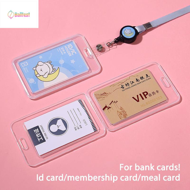 💜Móc khoá thẻ - thẻ treo móc khóa, thẻ giữ vé xe dây co rút quẹt thẻ từ tiện lợi