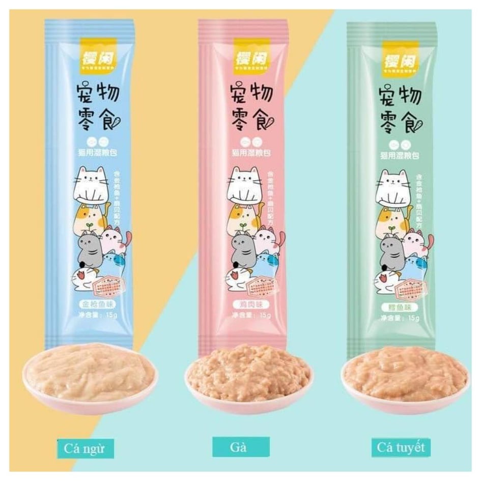 Súp thưởng cho mèo chất lượng cao