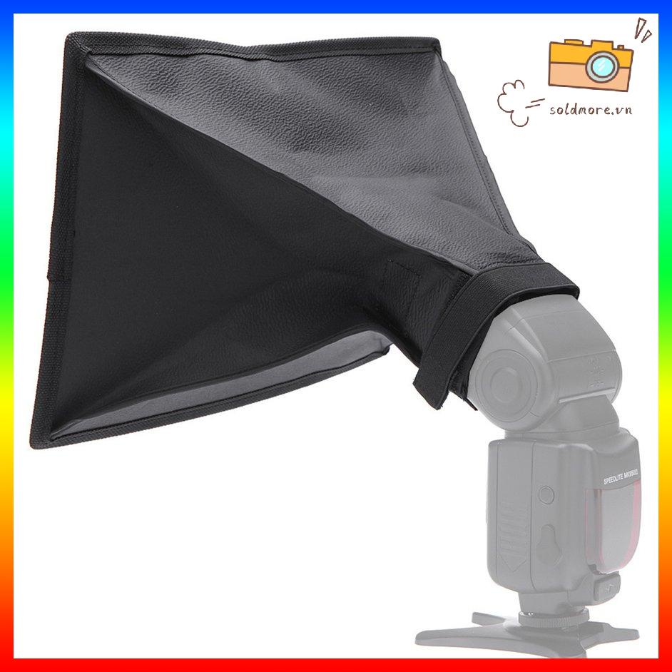 Hộp mềm khuếch tán 20 x 30cm Hộp mềm khuếch tán ánh sáng đèn flash có thể gập lại đa năng
