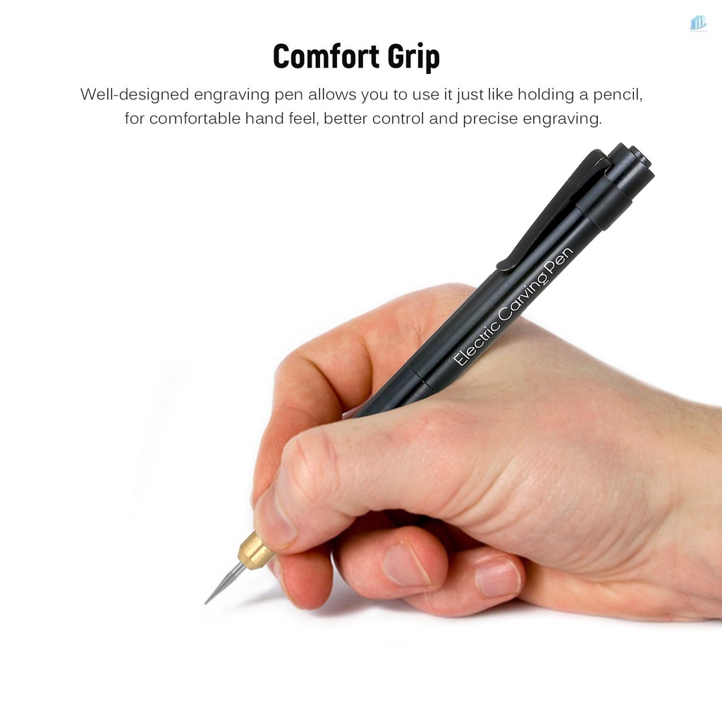 Bút Khắc Điện Tử Mini Không Lõi Có Thể Sạc Lại Dùng Chạm Khắc Gỗ / Đá Gốm / Kim Loại / Gỗ