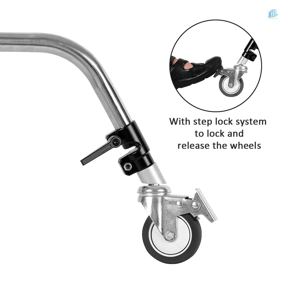 Bộ 3 Bánh Xe Xoay Thông Minh Với Lỗ Gắn 25mm Chuyên Dụng Cho Giá Đỡ Ba Chân / Máy Ảnh