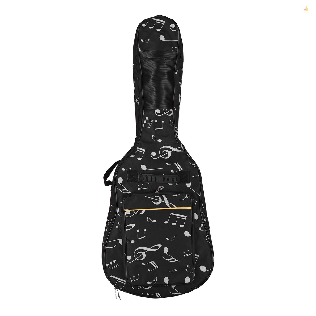 Túi Đựng Đàn Guitar 41-inch Bằng Vải Oxford Dày Dặn Có Đệm Cotton Và Dây Đeo Vai Tùy Chỉnh Tiện Dụng