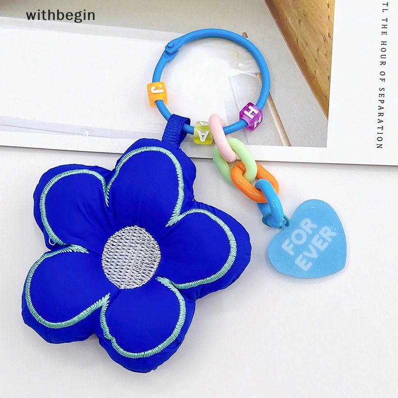 1 Móc Khóa Hoa Hướng Dương Vải Dễ Thương Dành Cho Bạn Nữ