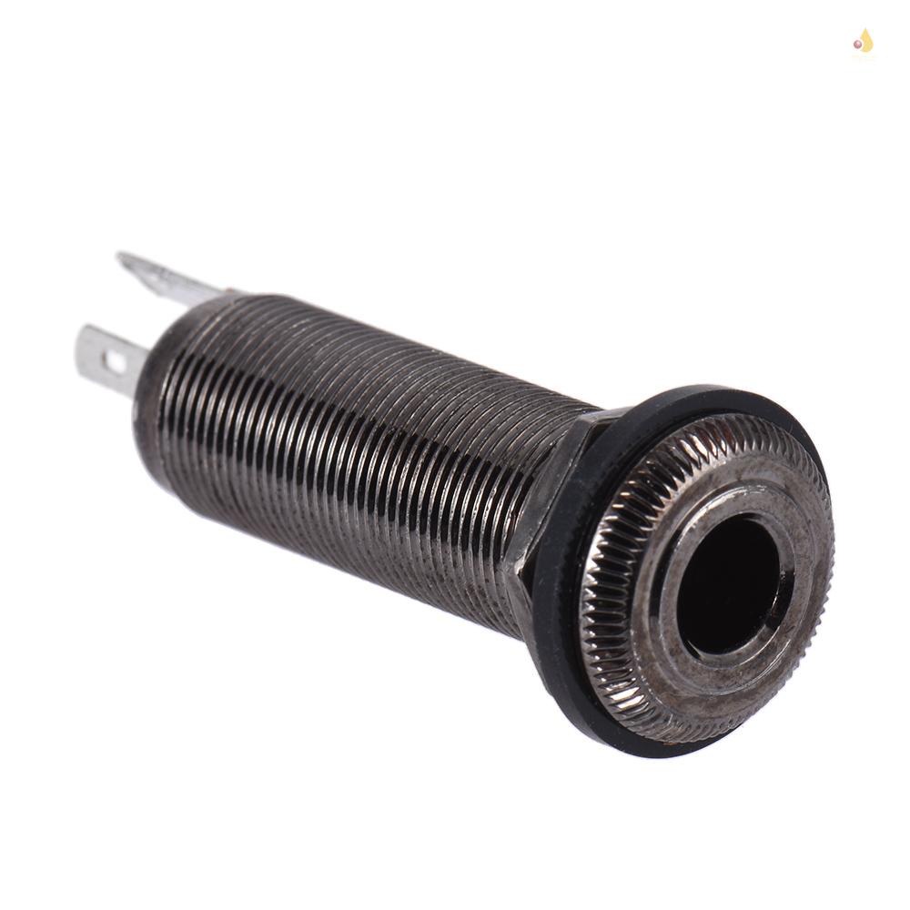 Jack Cắm Cuối Bằng Đồng 6.35mm 1 / 4 Inch Cho Đàn Guitar Acoustic