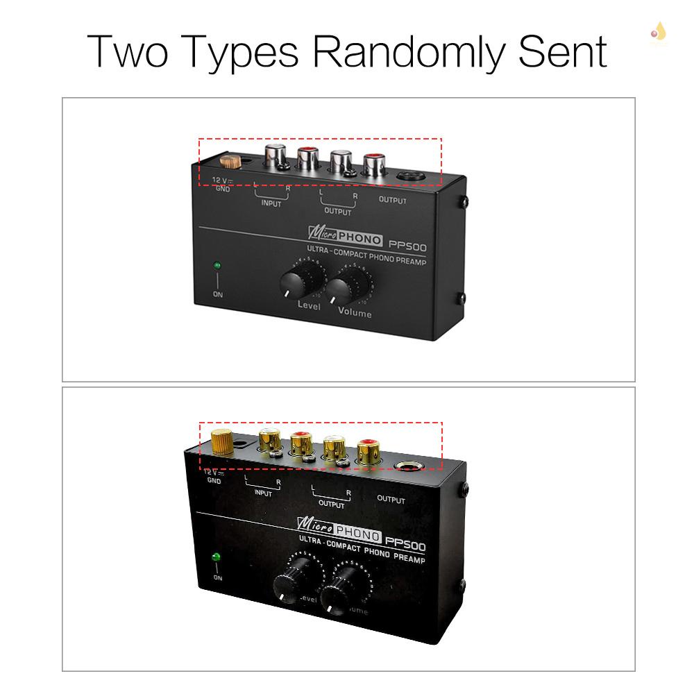 Bộ Dụng Cụ Hiệu Phono Preamp Prea Với Mức Độ Âm Lượng Và Điều Khiển Âm Lượng Đầu Vào &amp; Đầu Ra 1 / 44