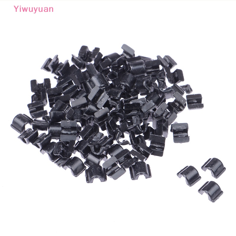 Set 100 Nơ Cao Su Co Giãn 3 Kích Cỡ Làm Phụ Kiện Trang Sức