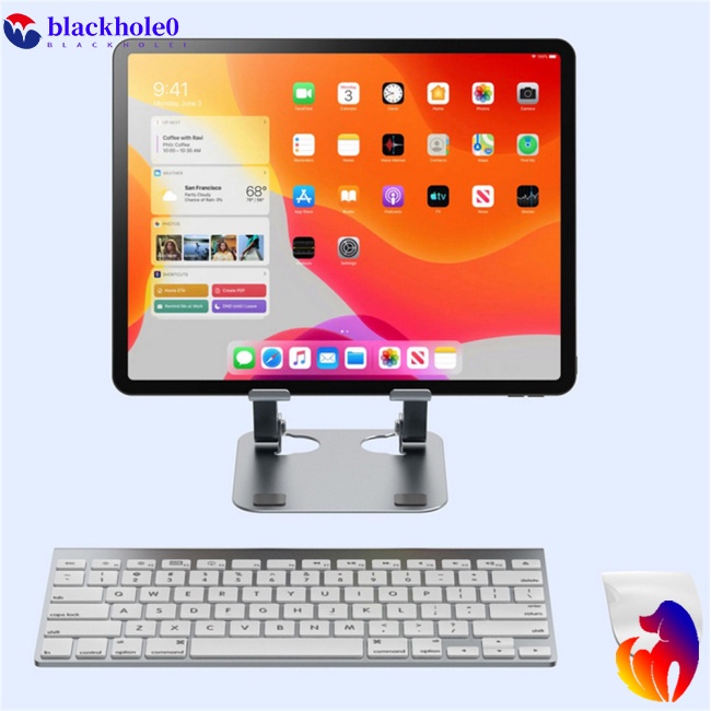 Giá Đỡ Máy Tính Bảng 4.7-12 Inch Thiết Kế Rỗng Xoay 360 Độ Chống Trượt Tiện Dụng