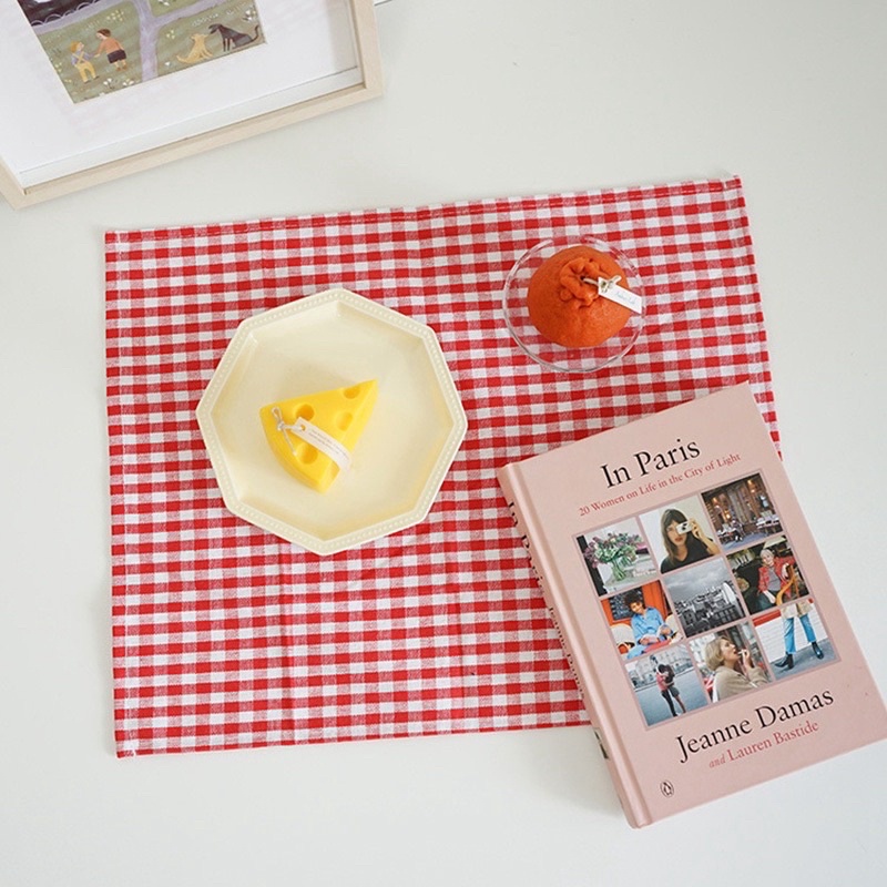 Đế Lót Ly - Khăn Lót Bàn Ăn Vải canvas các mẫu