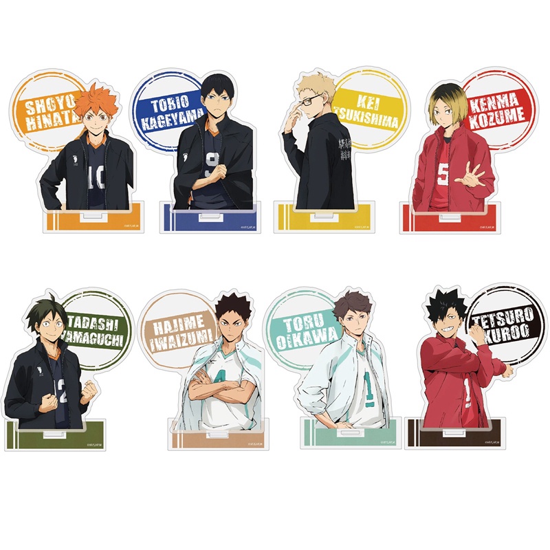 Bài Hát Anime Haikyuu!! Giá Đỡ Mô Hình Nhân Vật Bằng Acrylic Trang Trí Bàn Làm Việc