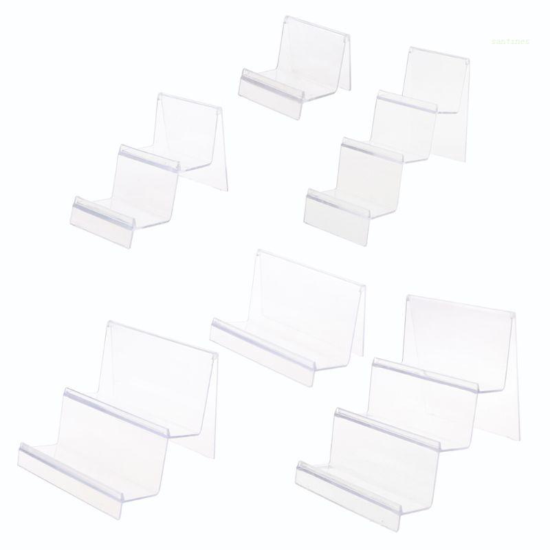 Giá Đỡ Trưng Bày Mắt Kính / Thẻ / Điện Thoại Bằng Acrylic Trong Suốt