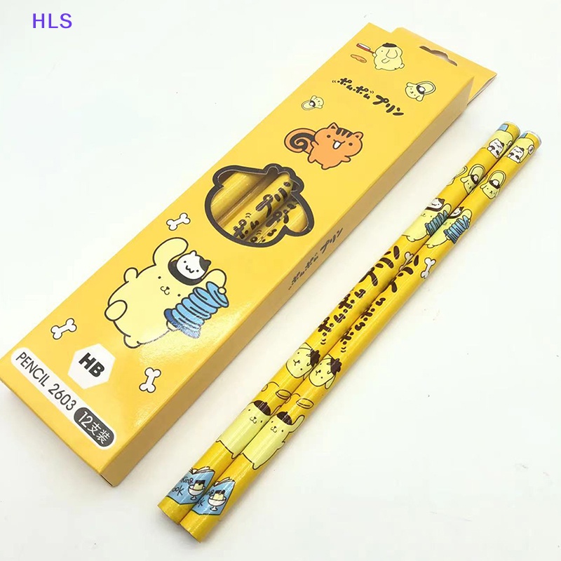 SANRIO Hộp Bút Chì In Họa Tiết Hoạt Hình My Melody Kuromi Dễ Thương
