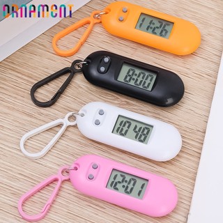Đồng hồ điện tử để bàn di động Đồng hồ hiển thị kỹ thuật số LCD Đồng hồ hiển thị kỹ thuật số dành cho học sinh Đồng hồ điện tử bỏ túi Đồng hồ kiểm tra Clcok kỹ thuật số Ba lô treo Móc khóa Đồng hồ đeo tay