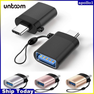 Cáp Otg Chuyển Đổi Type c Sang Usb 3.0 Cho Macbook Pro Samsung Xiaomi Huawei