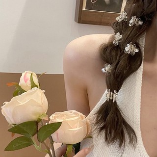 Kẹp Tóc Hoa Trà Mini Mới Cho Nữ