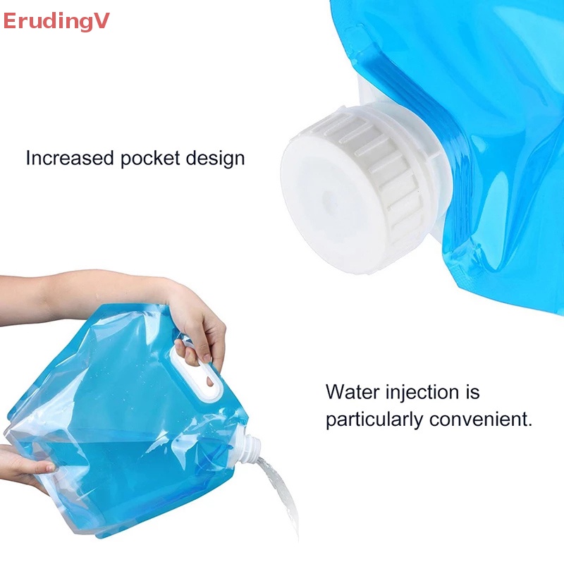 Túi Đựng Nước Bằng PE Dung Tích Lớn Có Thể Gấp Lại An Toàn Không Mùi