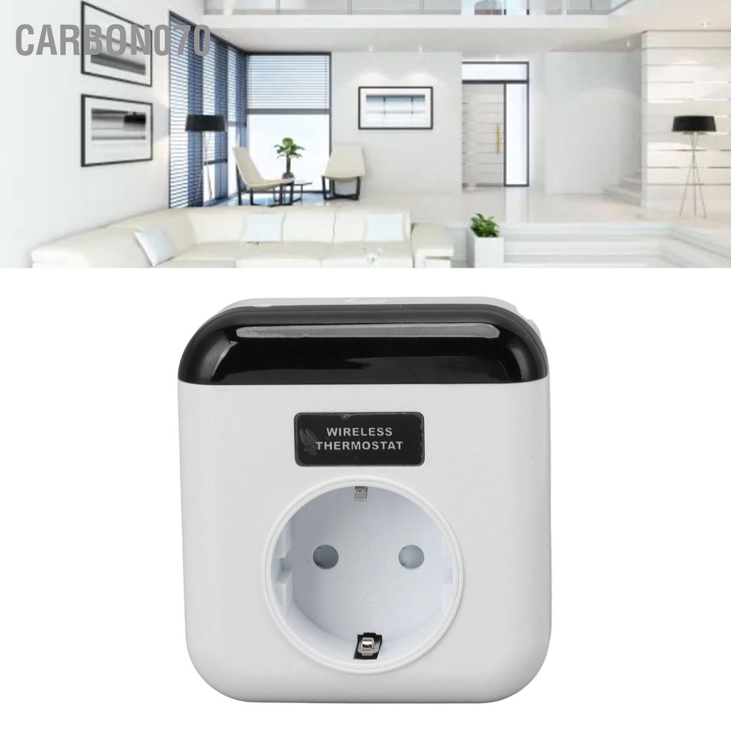 Carbon070 Thông Minh WiFi Bình Giữ Nhiệt Cắm Ổ Điện Không Dây Có Thể Lập Trình Bộ Điều Khiển Độ Với Ứng Dụng Từ Xa Phích Châu Âu 220V