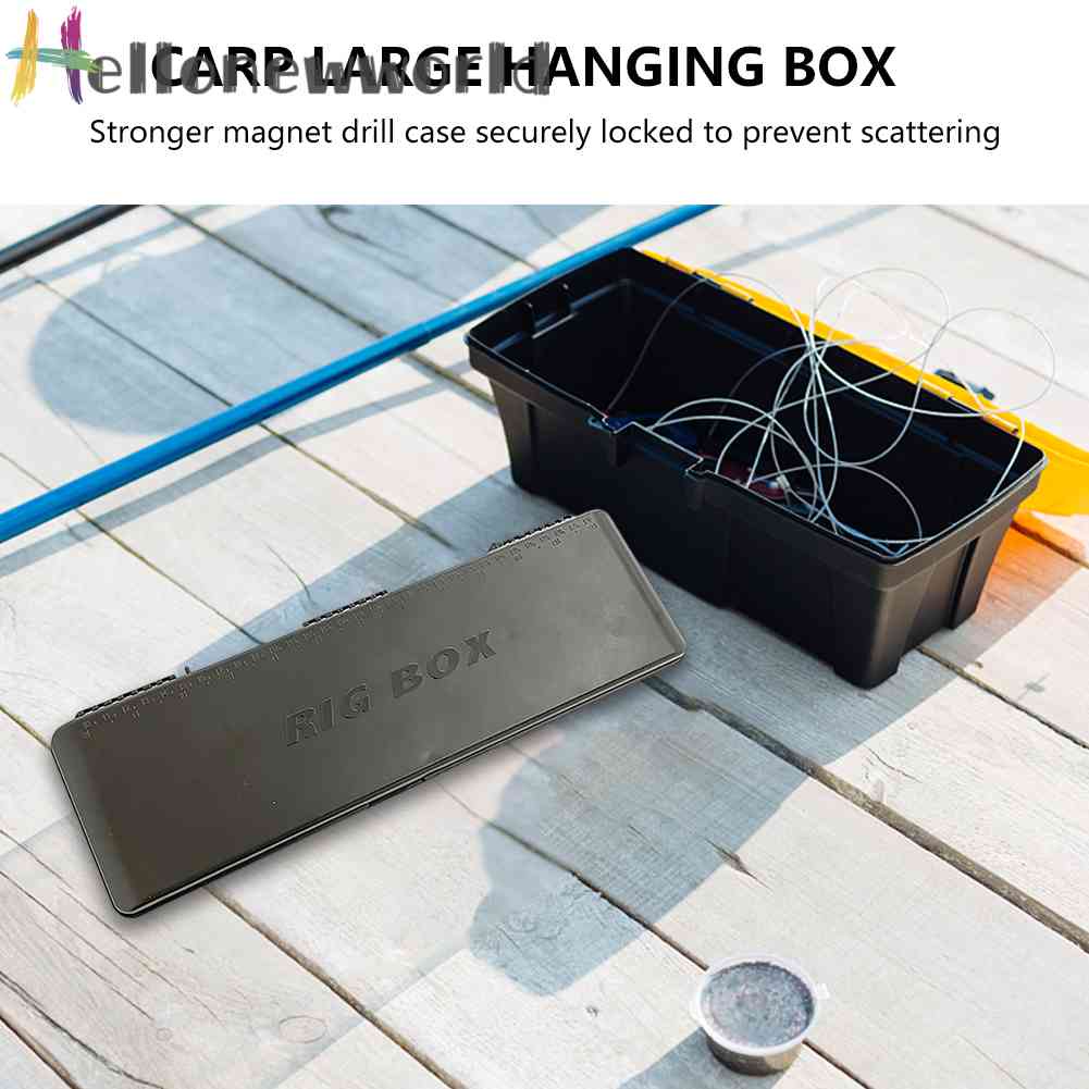 Hộp Đựng Dụng Cụ Câu Cá Bằng Nhựa Cỡ Lớn Chống Thấm Nước Tiện Dụng