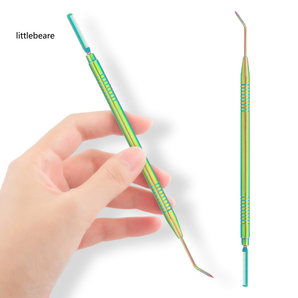 &lt; Littlebeare &gt; Thanh Nâng Lông Mi Bằng Kim Loại Chống Rỉ Thoải Mái