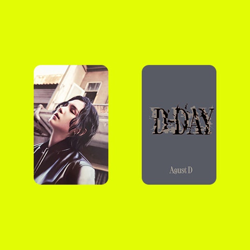 Set 4-5 Tấm Ảnh Lomo Card Nhóm Nhạc Kpop SUGA Dday BT-S
