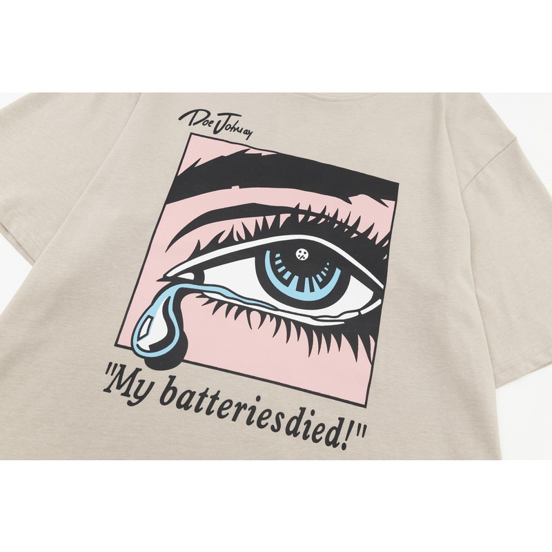 Áo Thun Tay Ngắn Phong Cách Thời Trang Đường Phố Dành Cho Nam Và Nữ Galalle-RYDEPT &amp; - - Áo Thun Tay Ngắn Ki67Ri6I67U56It