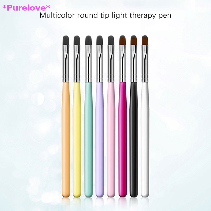 Cọ Trang Trí Móng Tay Nghệ Thuật Màu Gradient Tiện Dụng Mới