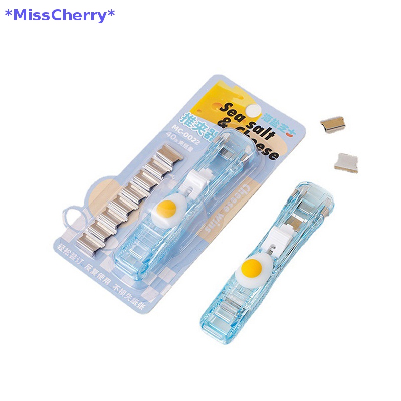 Mchy &gt; Kẹp Bấm Ghim Di Động Có Thể Tái Sử Dụng Cho Văn Phòng Trường Học Ins Mới