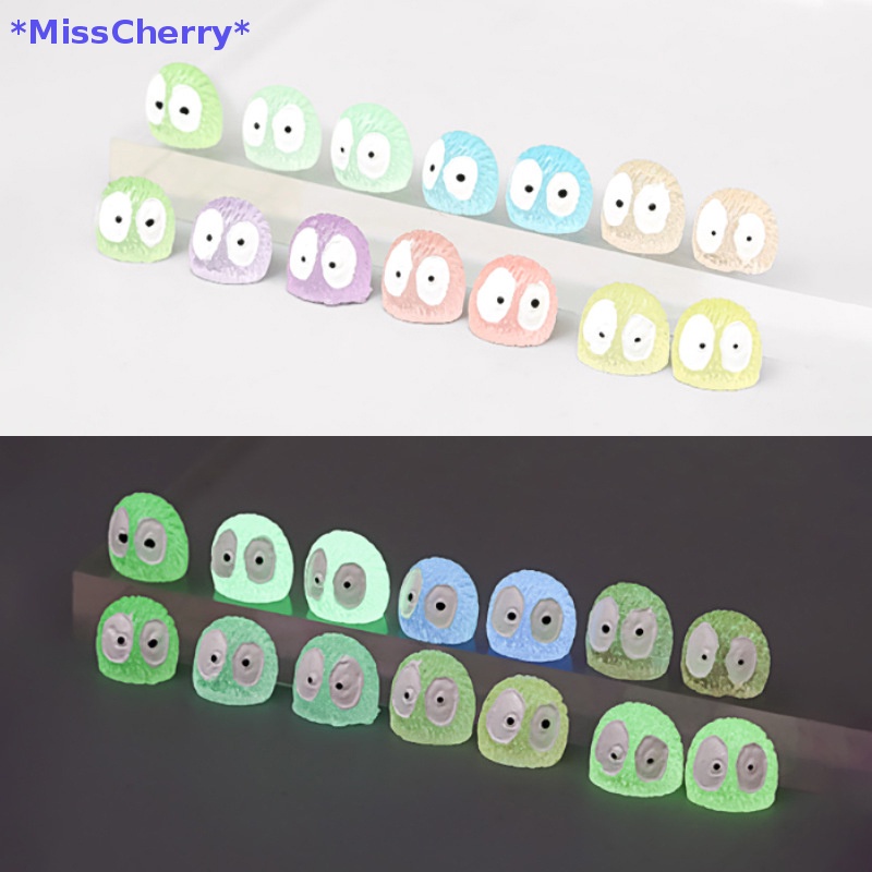 Bộ 10 Mô Hình Yêu Tinh Mini Phát Sáng Dùng Để Trang Trí Vườn Mới