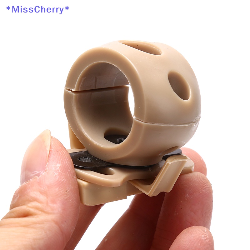 Giá Đỡ Đèn Pin Gắn Mũ Bảo Hiểm Xe Đạp Tiện Dụng Mới