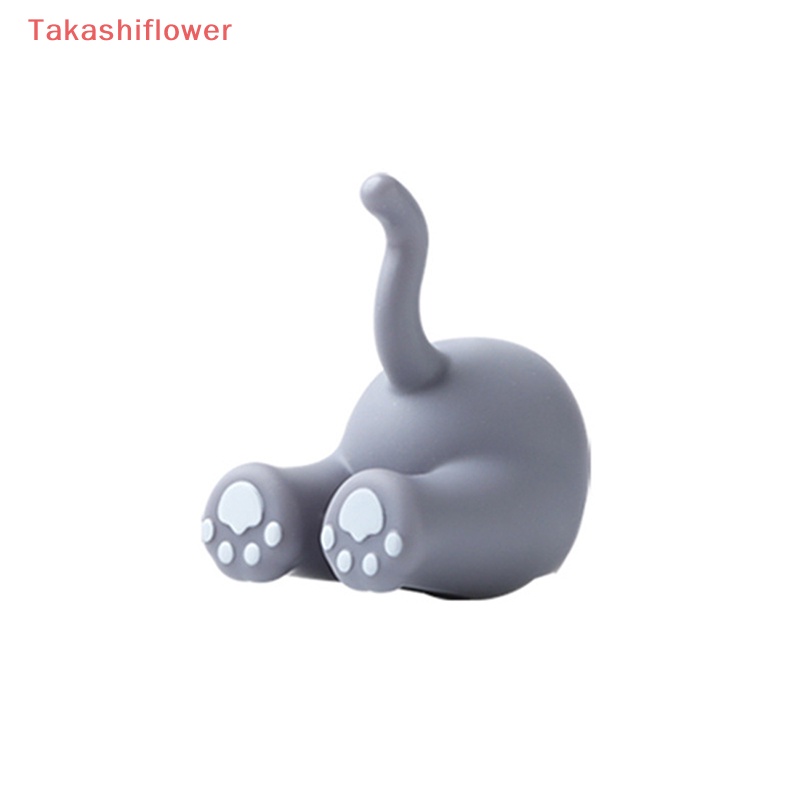 Giá Đỡ Bàn Chải Đánh Răng (Takashiflower) Tự Dính Không Để Lại Dấu Vết Hình Động Vật