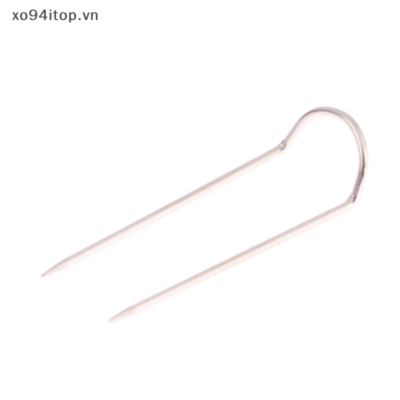 Set 50 Ghim Kim Loại Hình Chữ U Trưng Bày Trang Sức Tiện Lợi