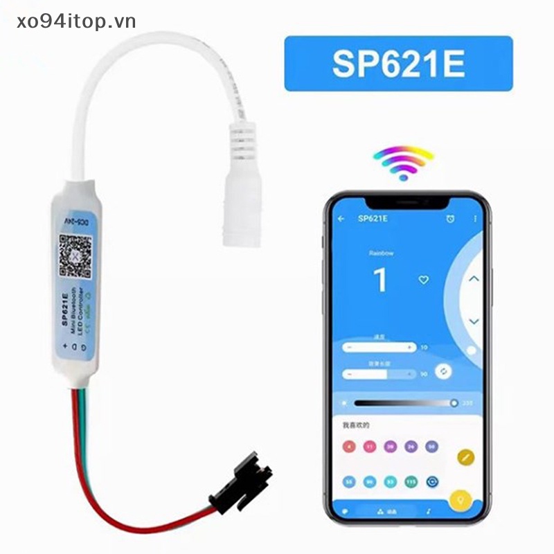 Bộ Điều Khiển Bluetooth RGB Mini XOITOP SP621E 24V Cho Dây Đèn LED