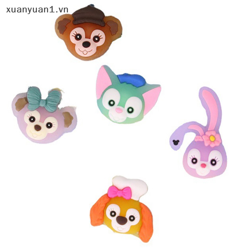 Set 5 Miếng Dán PVC Mềm Màu Dạ Quang Dùng Để Trang Trí Ốp Điện Thoại