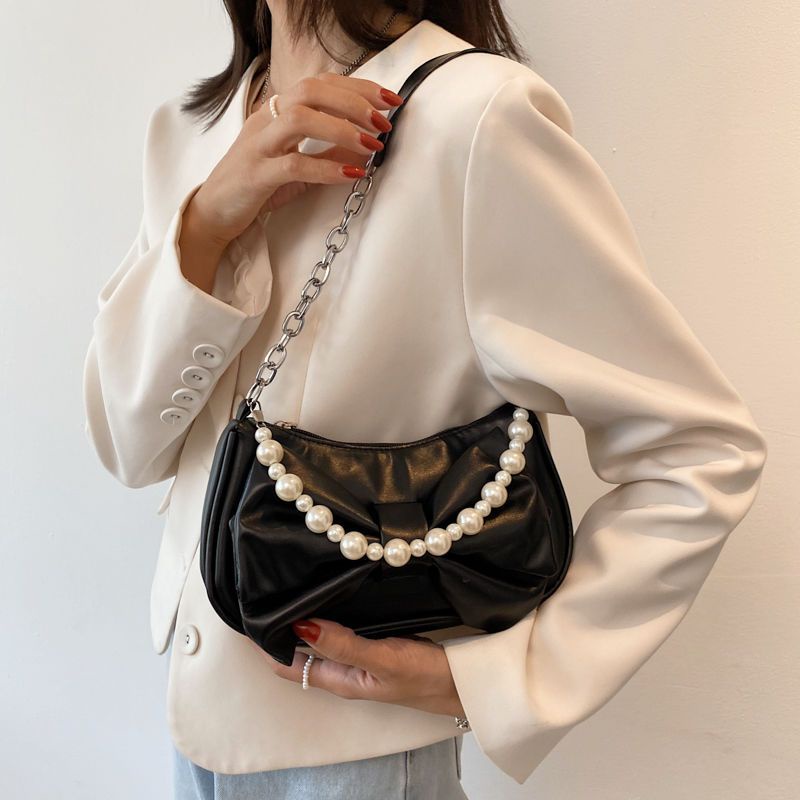 Túi Đeo Chéo Đính Nơ Phong Cách Nhật Bản Mới Cho Nữ