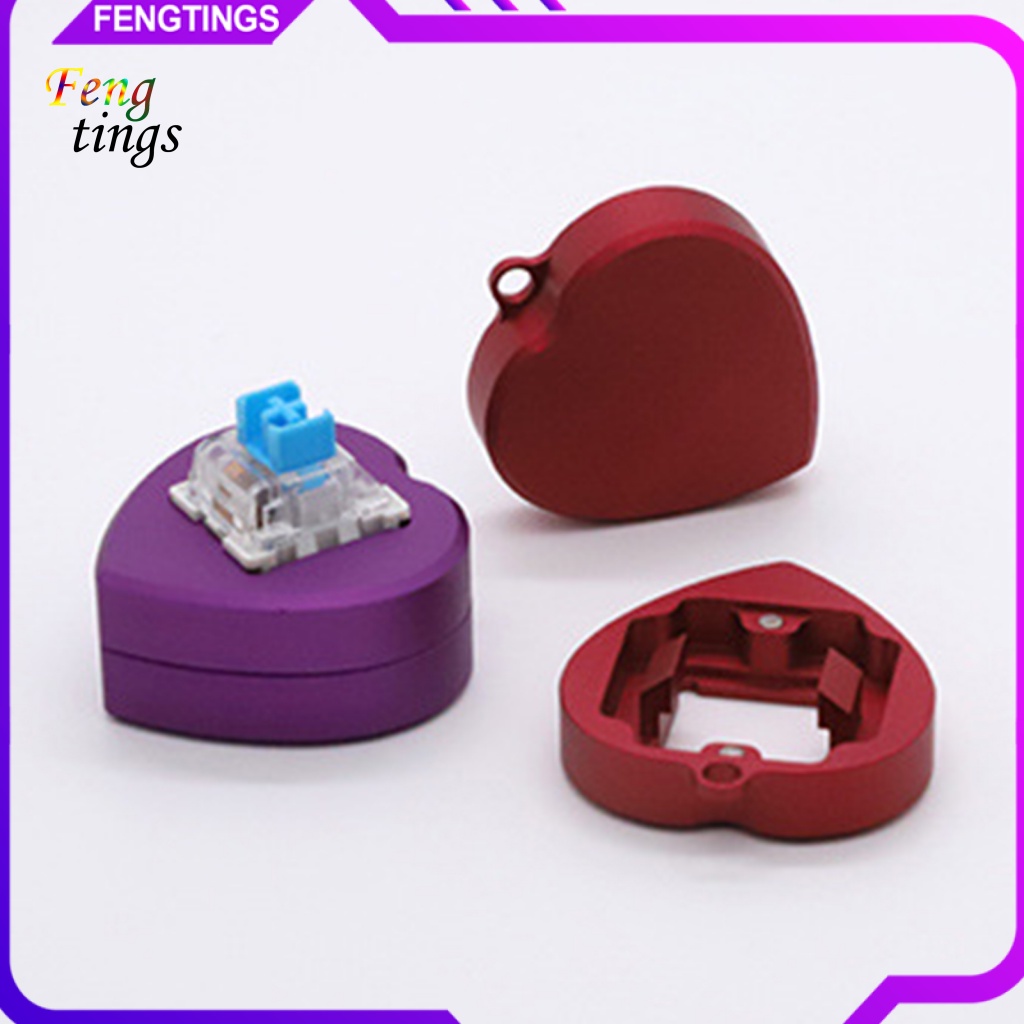 Dụng Cụ Mở Nắp Bàn Phím Cơ CNC Chuyên Nghiệp Hình Trái Tim Rộng Rãi 2 Trong 1