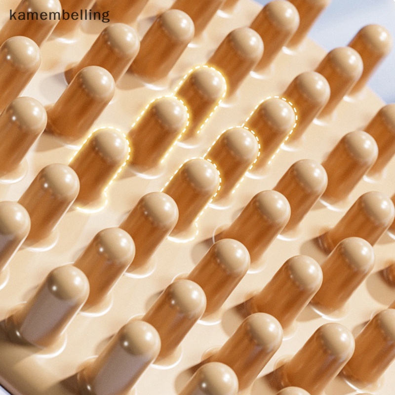 1 Bàn Chải Massage kamembelling Bằng Đá Meridian Giúp Giảm Mệt Mỏi