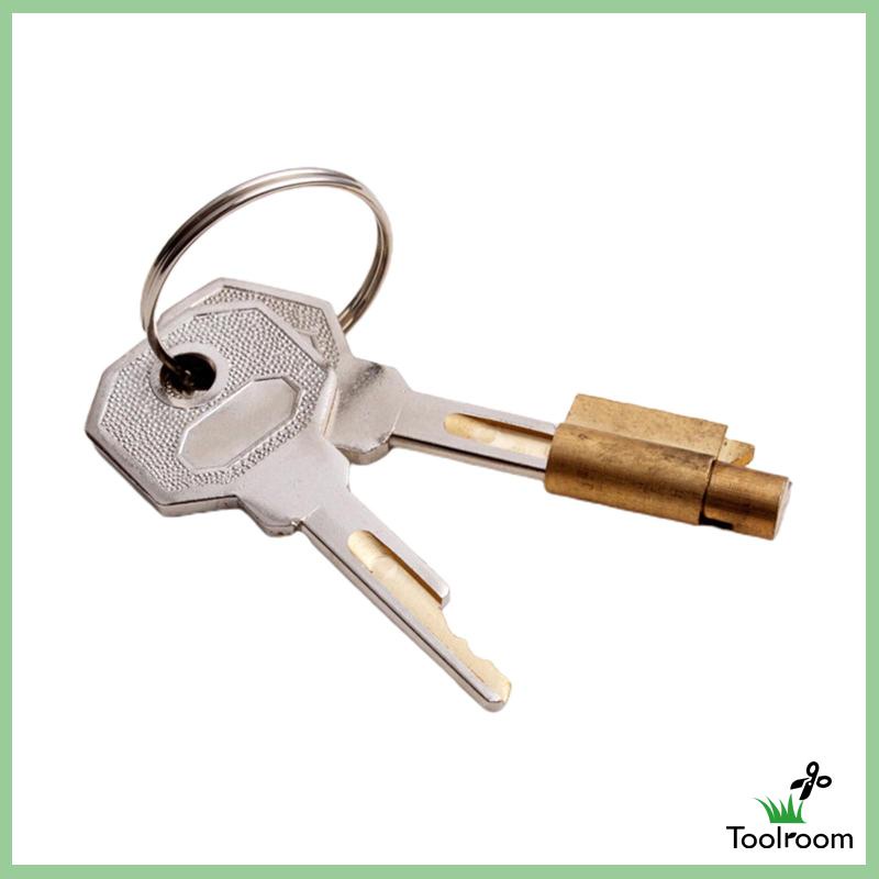 Bộ Ổ Khóa Kèm Chìa Khóa Thay Thế Chuyên Dụng Cho Tủ Quần Áo / Tủ Đồ