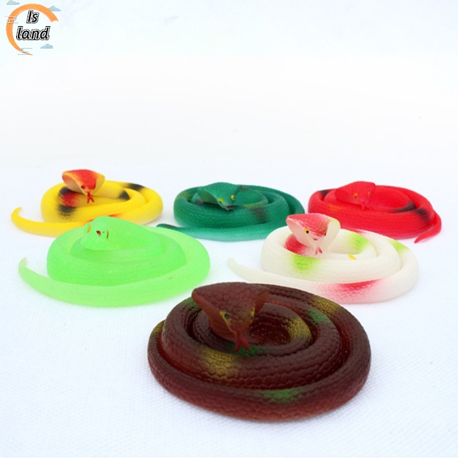 Rắn Cao Su 75cm Dùng Làm Đồ Chơi Halloween Màu Sắc Ngẫu Nhiên
