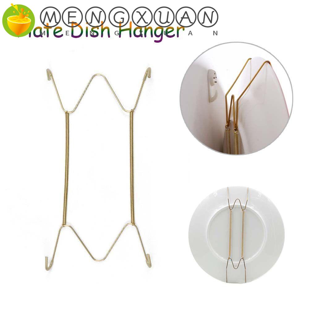 Mengxuan tấm trưng bày treo tường móc treo loại w giá đỡ lò xo móc vô hình trang trí nội thất 6/7/8/10/12/14/16 inch