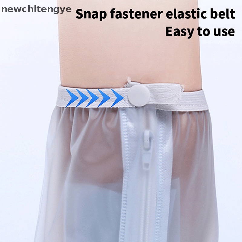 Nyc Vỏ Bọc Giày Đi Mưa Cổ Cao Viền Nhấn Dày Dặn Chống Mài Mòn Chất Lượng Cao Cho Nam Và Nữ YE