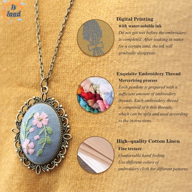 Bộ Kim Thêu Và Chỉ May Đồ Thủ Công Nghệ Thuật Diy